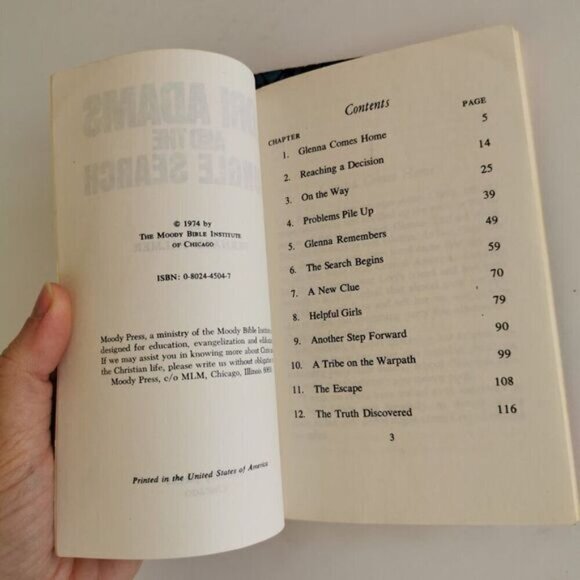 Set of 2 Lori Adams Paperback Books - Vintage Christian Moody Bible 70s Covers - Picture 6 of 9